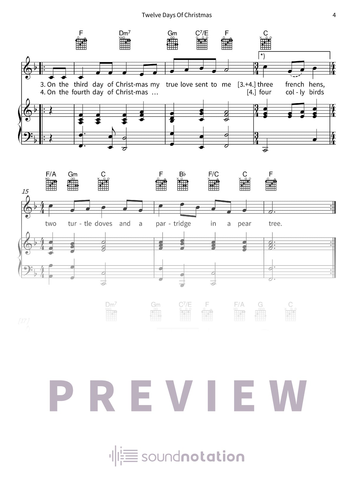 Twelve Days Of Christmas - Preview Page 2