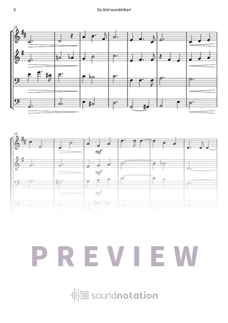 Du bist wunderbar! - Preview Page 2