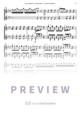 Four Seasons, Concerto No. 4 - L'Inverno (Winter) - Preview Page 2