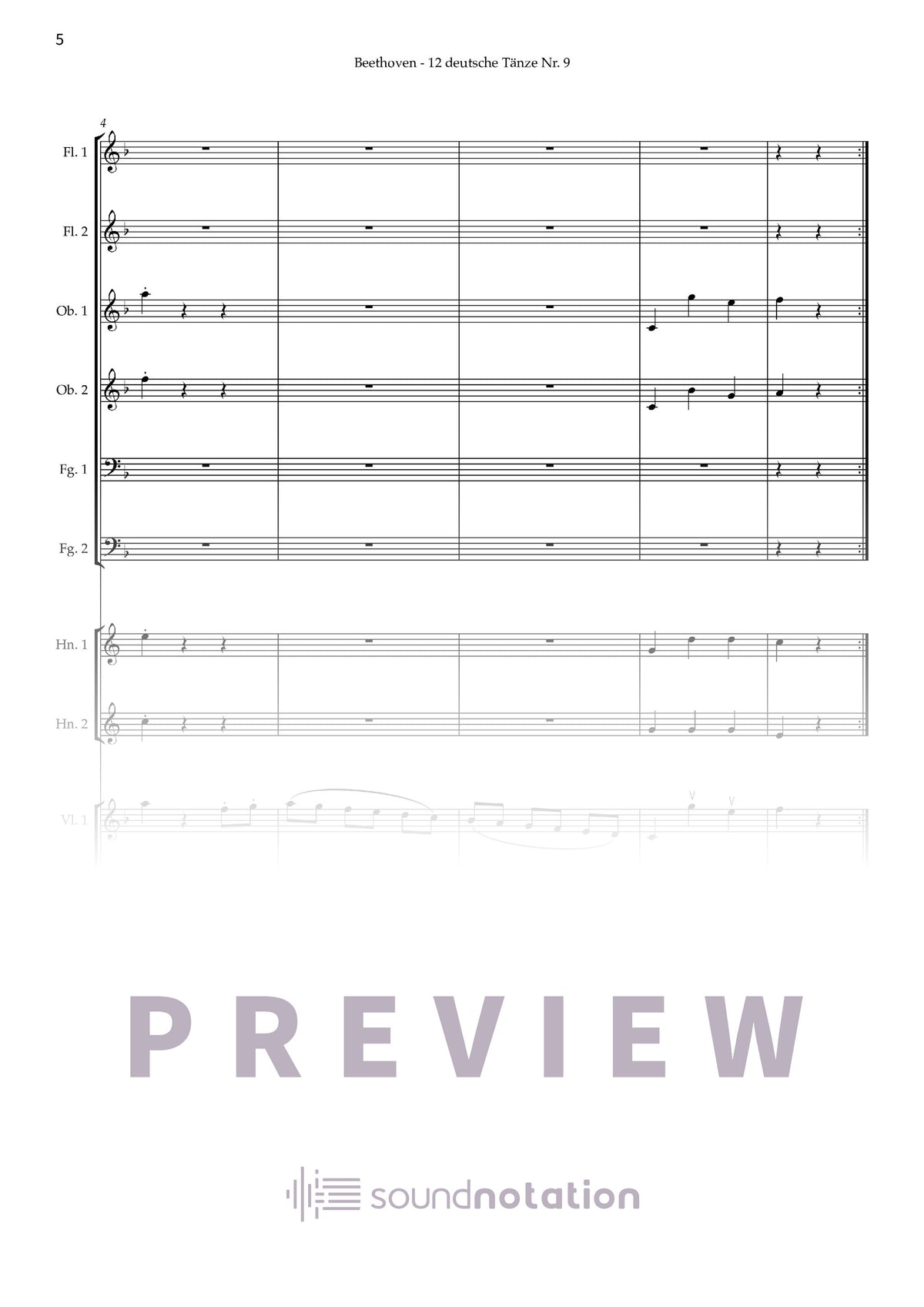 Deutscher Tanz Nr. 9 - Preview Page 2