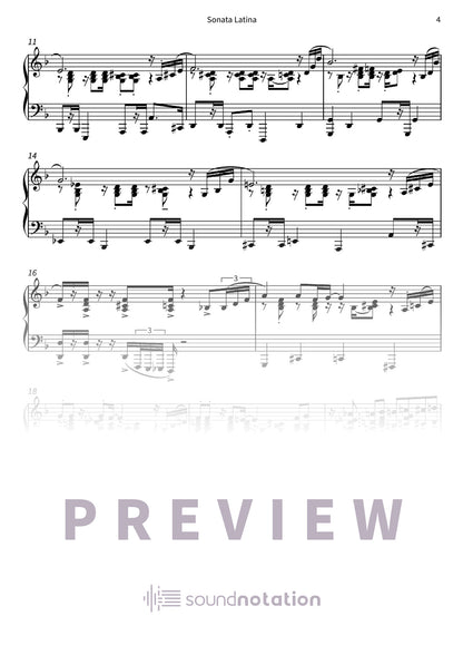 Sonata Latina - Preview Page 2