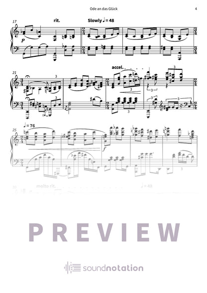 Ode an das Glück - Preview Page 2