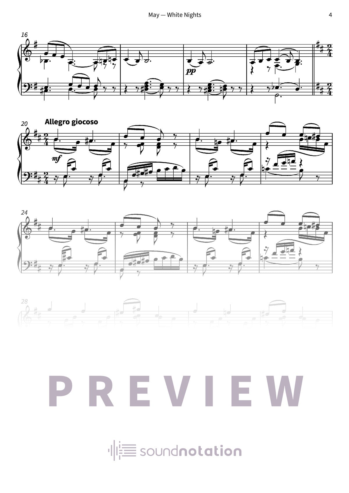 May — White Nights - Preview Page 2