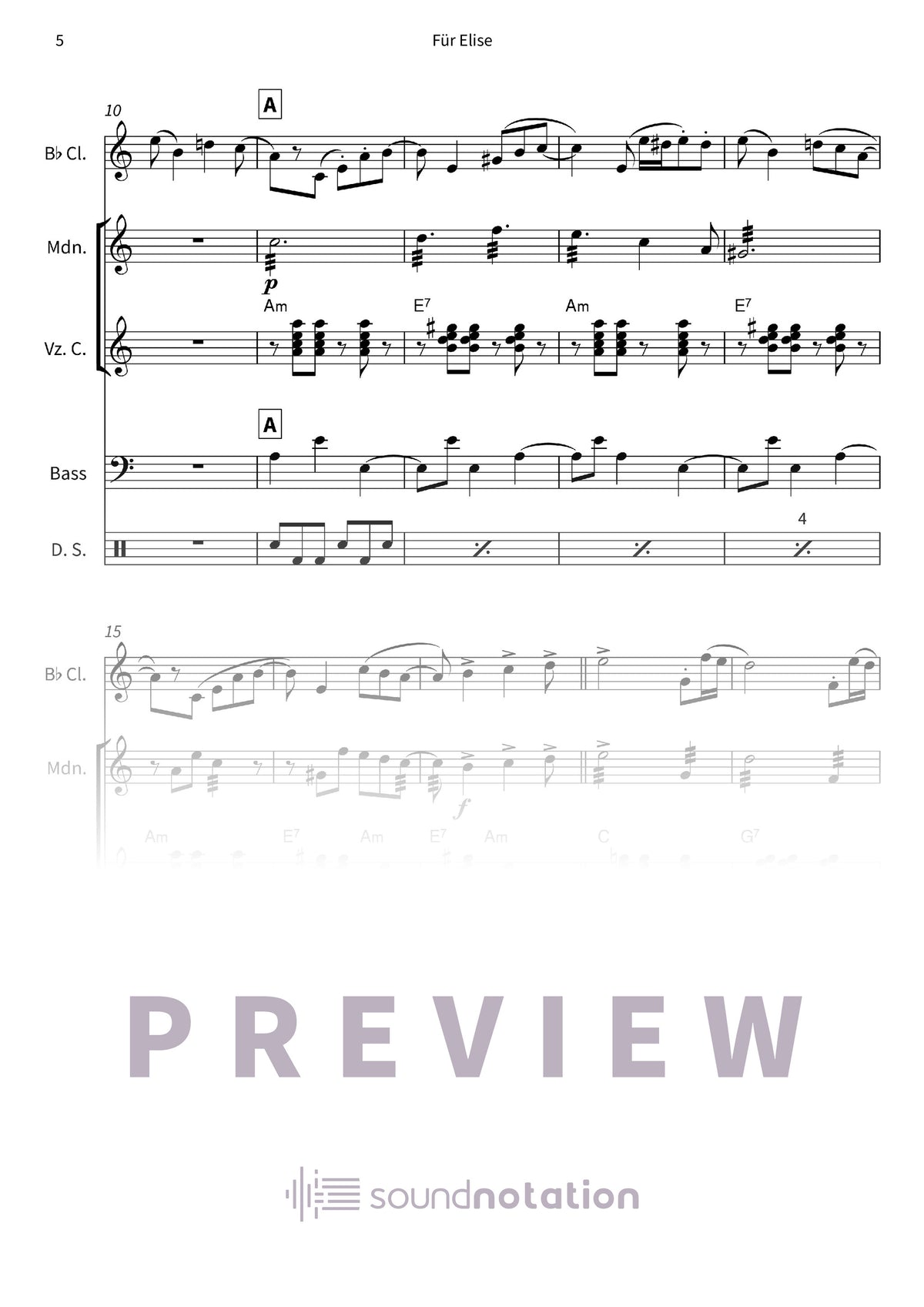Für Elise - Preview Page 2