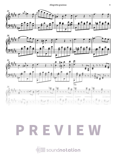 Allegretto grazioso - Preview Page 2