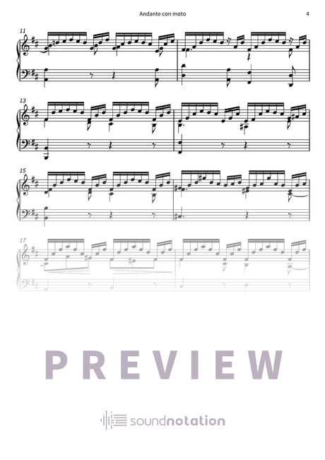 Andante con moto - Preview Page 2
