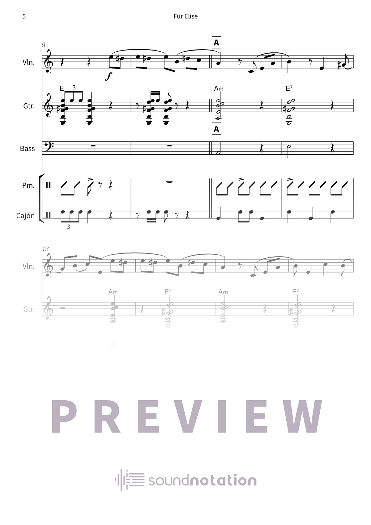 Für Elise - Preview Page 2
