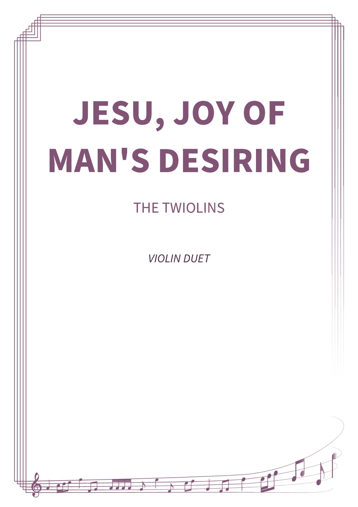 Jesu, joy of man's desiring