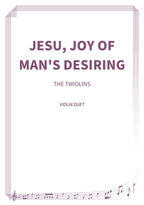 Jesu, joy of man's desiring