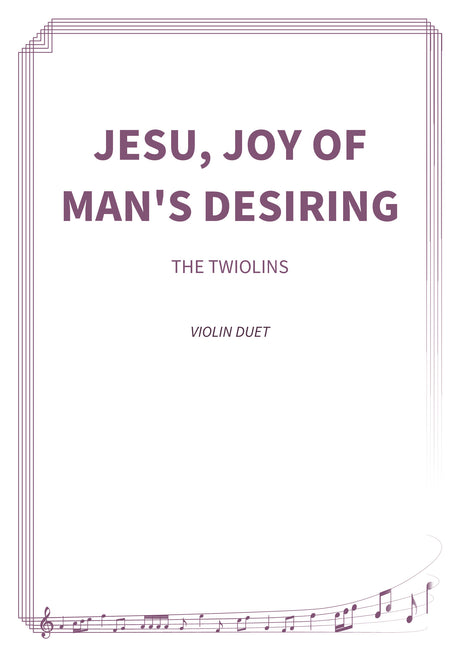 Jesu, joy of man's desiring