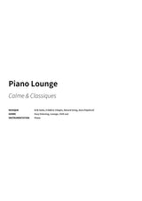 Piano Lounge - Title Page
