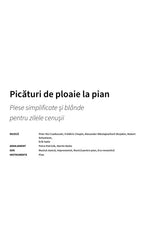 Picături de ploaie la pian - Title Page
