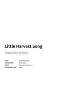 Little Harvest Song - Title Page