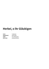 Herbei, o ihr Gläubigen - Title Page