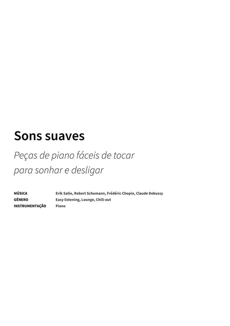 Sons suaves - Title Page