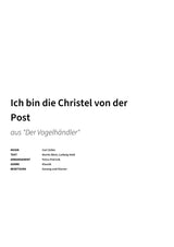Ich bin die Christel von der Post - Title Page