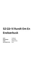 Så Går Vi Rundt Om En Enebærbusk - Title Page