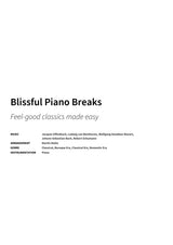 Blissful Piano Breaks - Title Page