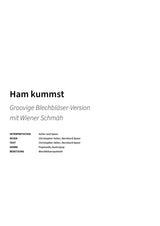 Ham kummst - Title Page