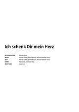 Ich schenk Dir mein Herz - Title Page