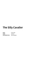 The Silly Cavalier - Title Page