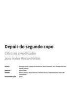 Depois do segundo copo - Title Page