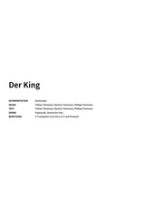 Der King - Title Page