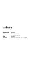 Va bene - Title Page