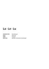 La - Le - Lu - Title Page