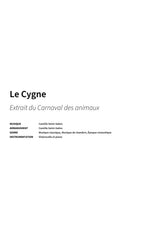 Le Cygne - Title Page