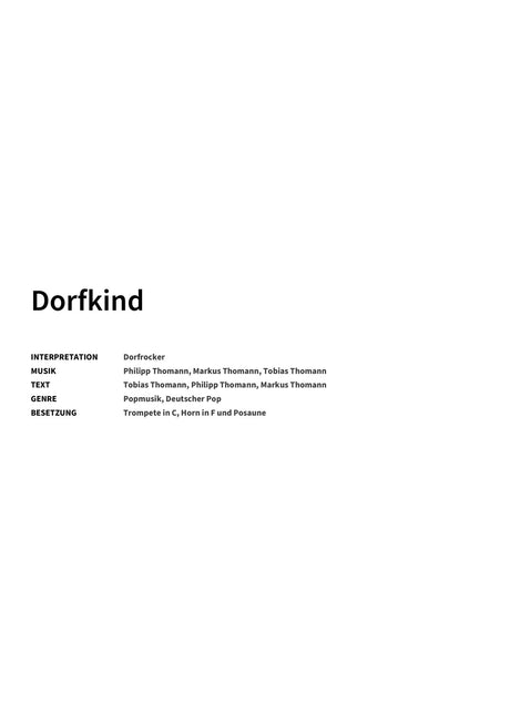 Dorfkind - Title Page