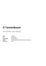 O Tannenbaum - Title Page