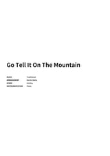 Go Tell It On The Mountain - Title Page
