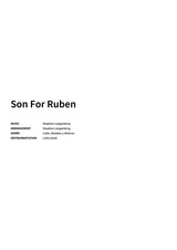 Son For Ruben - Title Page