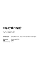 Happy Birthday - Title Page