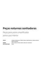 Peças noturnas sonhadoras - Title Page