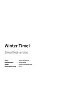 Winter Time I - Title Page