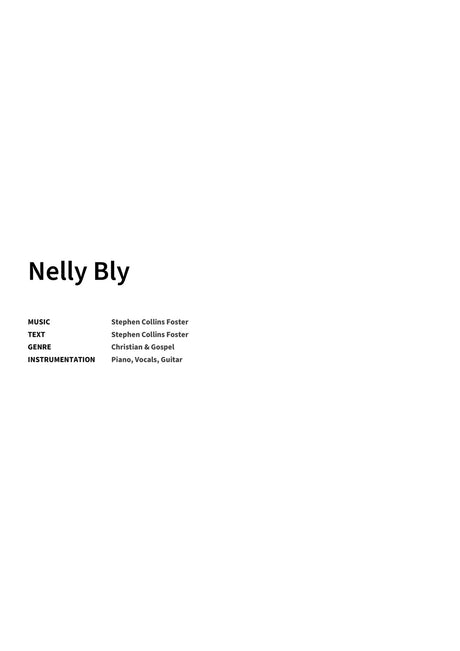 Nelly Bly - Title Page