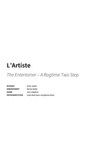 L’Artiste - Title Page