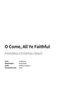 O Come, All Ye Faithful - Title Page