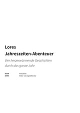 Lores Jahreszeiten‑Abenteuer - Title Page