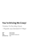 You're Driving Me Crazy! - Title Page