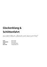 Glockenklang & Schlittenfahrt - Title Page