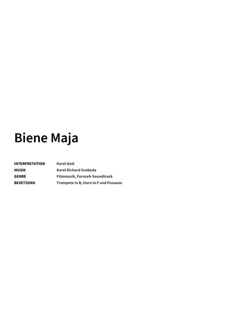 Biene Maja - Title Page