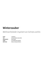 Winterzauber - Title Page
