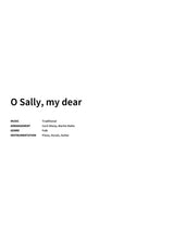 O Sally, my dear - Title Page