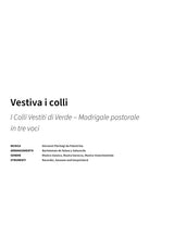 Vestiva i colli - Title Page