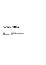 Sommeraften - Title Page