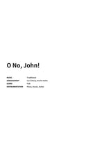O No, John! - Title Page