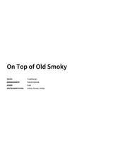 On Top of Old Smoky - Title Page